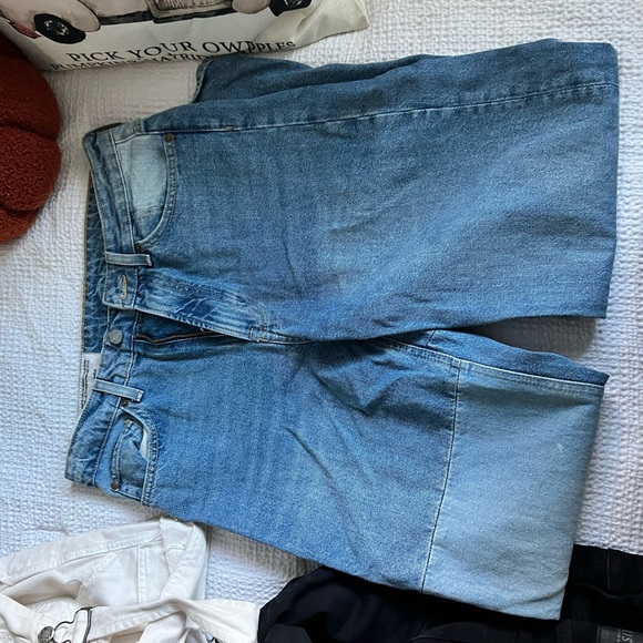 Patchwork Denim Jeans - Picture 2 of 3